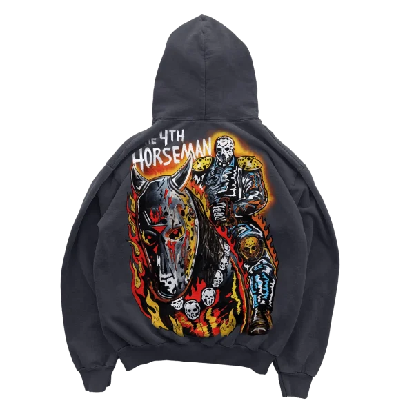 4th Horseman Stone Washed Hoodie