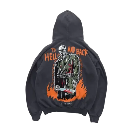 Hell and Back Hoodie Stonewashed