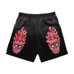 Warren Lotas Chicago Bulls Flaming Skull Shorts