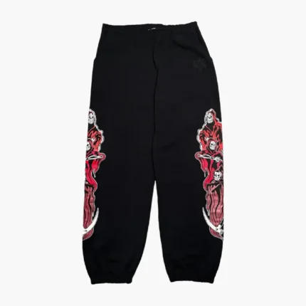 Warren Lotas S3 Reapers Sweatpant Black/Red