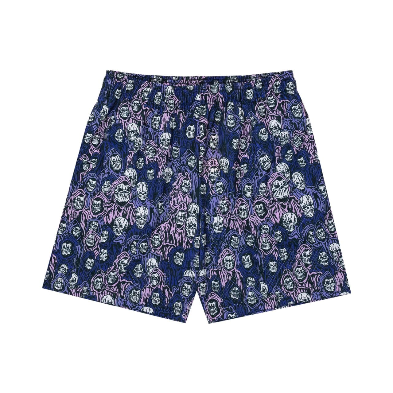 Reaper Camo Mesh Shorts - Purple